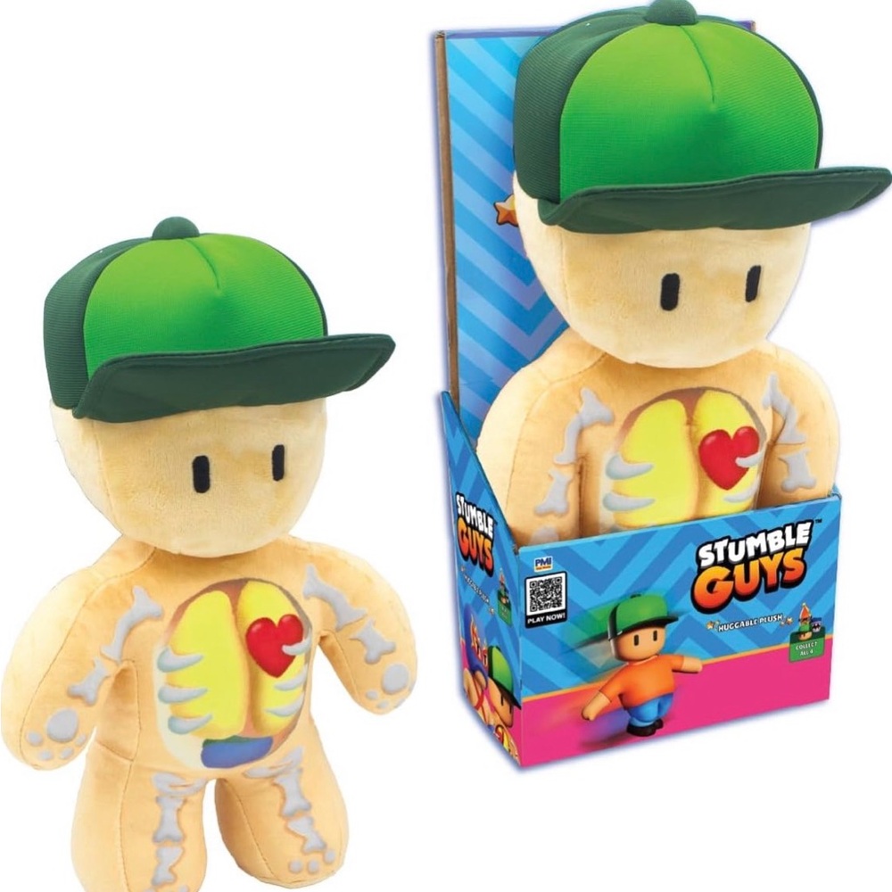 NEW! Stumble Guys Series 3 Huggable Plush Mr. Stumble Inside Out
